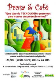 III Prosa & Café discute Tecnologia Social